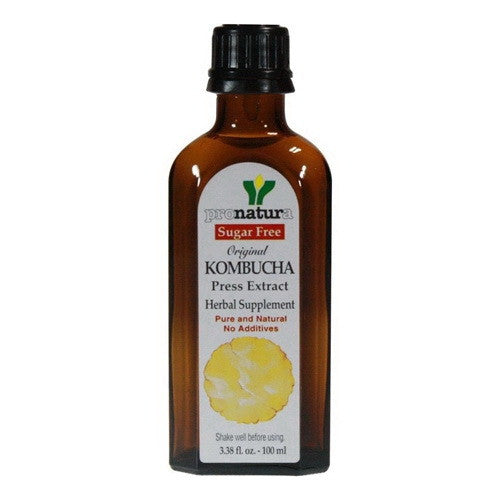 Pronatura Original Kombucha Press Extract Liquid, Sugar Free, 3.38 Oz